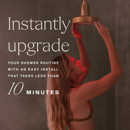 Red Light Showerhead Filter – Glow, Revitalize & Refresh Every Shower