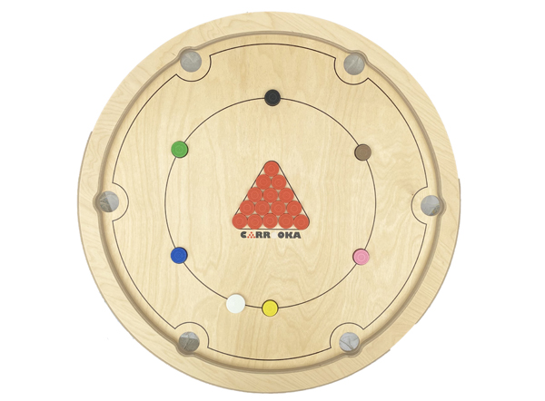 Mini Pool Table – Handcrafted 68cm Smooth-Rolling Rotating Board