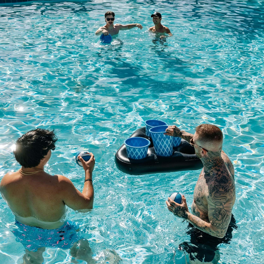 Floating Basketball Party Game | Pool & Beach Water Challenge