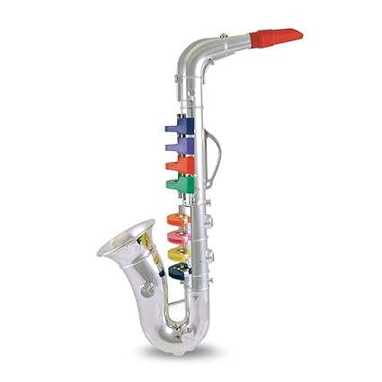 Kids Colorful 8-Key Saxophone Toy – Easy Play Musical Instrument for Beginners
