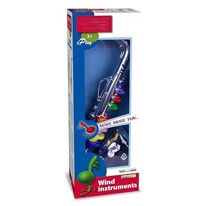 Kids Colorful 8-Key Saxophone Toy – Easy Play Musical Instrument for Beginners
