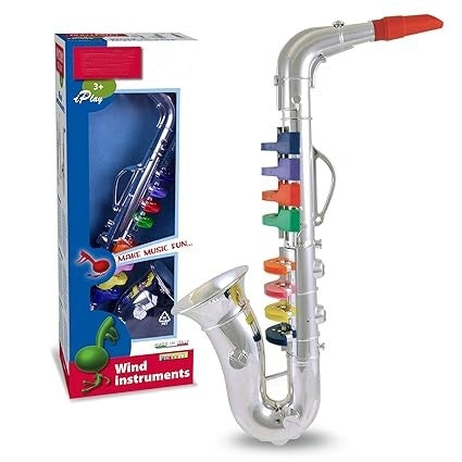 Kids Colorful 8-Key Saxophone Toy – Easy Play Musical Instrument for Beginners
