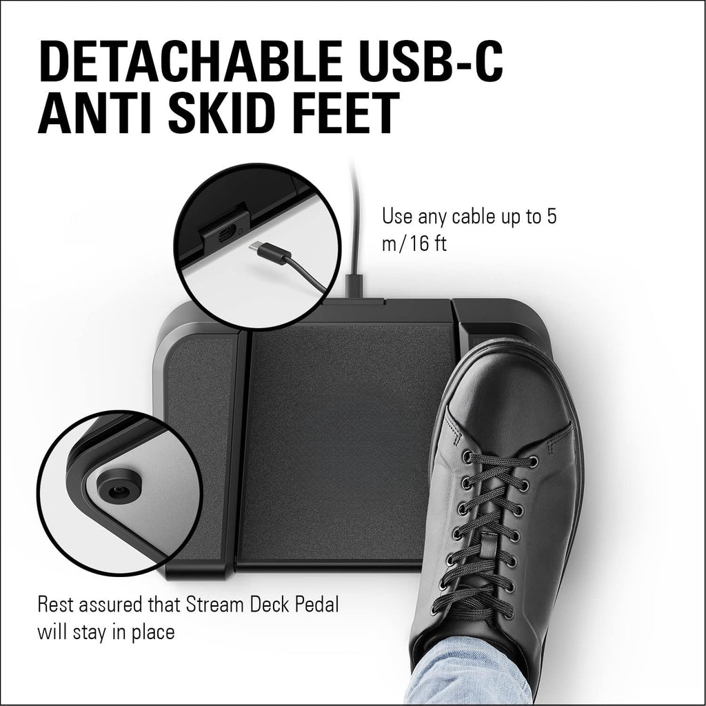 Hands-Free Studio Controller with 3 Footswitches