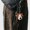 Puppy Rope Charm Key Chain
