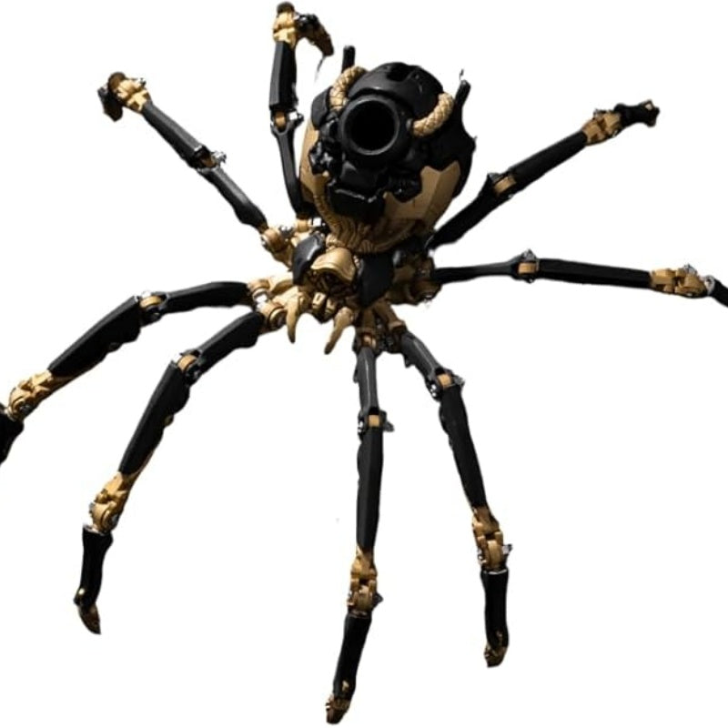 Mechanical Spider Figurine, Poseable Steampunk Gothic Robot Statue