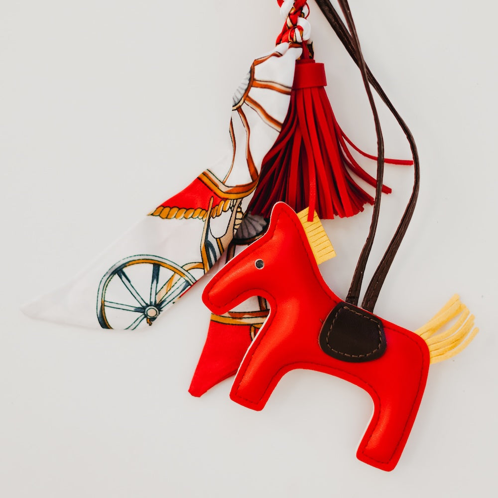Secretariat Bag Charm - LIVE SALE SAMPLE/OPEN PRODUCT