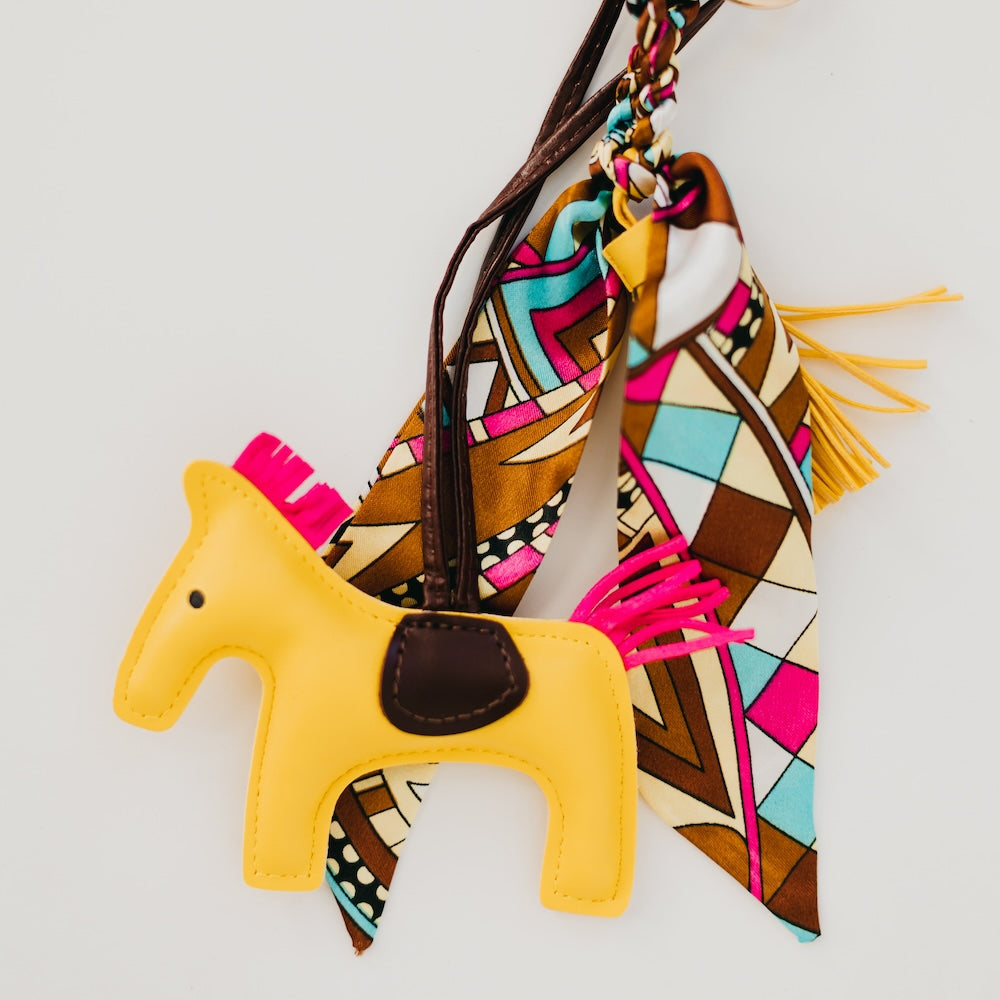 Secretariat Bag Charm - LIVE SALE SAMPLE/OPEN PRODUCT